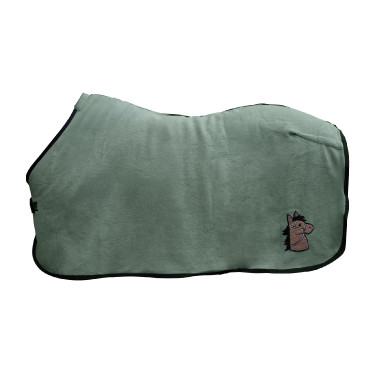 Droogdeken Mia voor Shetlands HKM Salie Violet