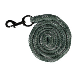 Longe Mia met musketonhaak HKM Salie Violet