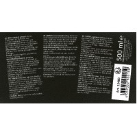 HKM zwarte ledervet Zwart