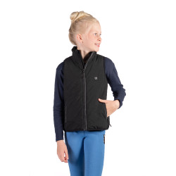 Verwarmd kinderbodywarmer Cuddle Style HKM Zwart