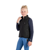Verwarmd kinderbodywarmer Cuddle Style HKM Zwart Verwarmd kinderbodywarmer Cuddle Style HKM Zwart