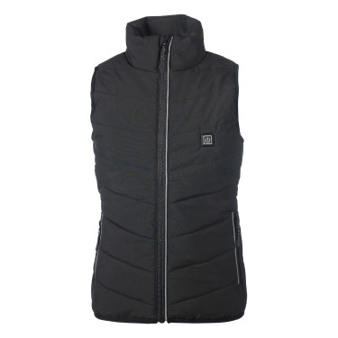 Verwarmd kinderbodywarmer Cuddle Style HKM Zwart