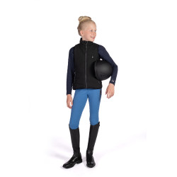Verwarmd kinderbodywarmer Cuddle Style HKM Zwart
