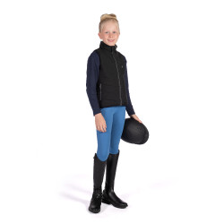 Verwarmd kinderbodywarmer Cuddle Style HKM Zwart