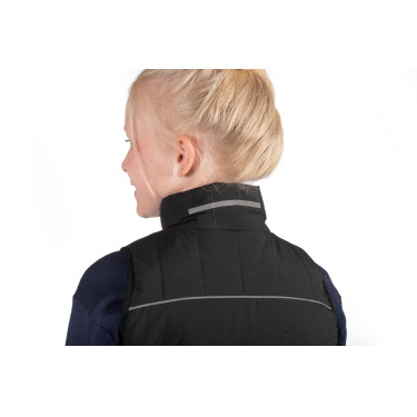 Verwarmd kinderbodywarmer Cuddle Style HKM Zwart