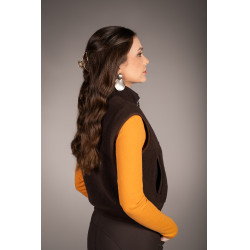 Bodywarmer Arezzo Teddy Lauria Garrelli Donkerbruin