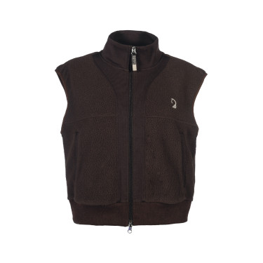 Bodywarmer Arezzo Teddy Lauria Garrelli Donkerbruin