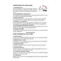 Zonneklep voor HKM-rijhelm Sunblock Zwart