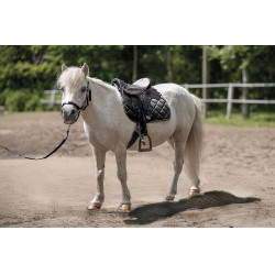 Zadel voor Shetland set Lucy HKM Zwart Zadel voor Shetland set Lucy HKM Zwart