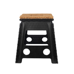 Inklapkrukje met HKM-deurmat Zwart