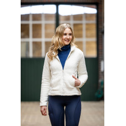 Cloud fleecevest HKM Crème Beige