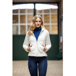 Cloud fleecevest HKM Crème Beige