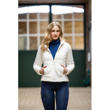 Cloud fleecevest HKM Crème Beige