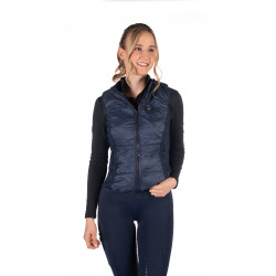 Verwarmd vest Slimline Style HKM Donkerblauw