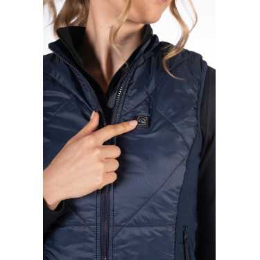 Verwarmd vest Slimline Style HKM Donkerblauw