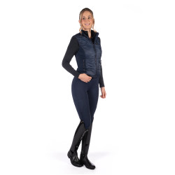 Verwarmd vest Slimline Style HKM Donkerblauw