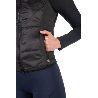 Verwarmd vest Slimline Style HKM Zwart