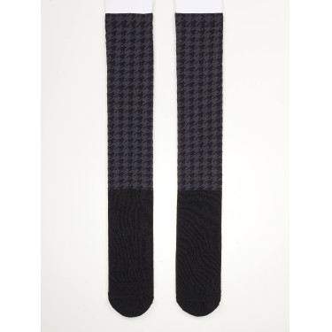 LeMieux Aspen sokken Houndstooth-motief LeMieux Aspen sokken Houndstooth-motief