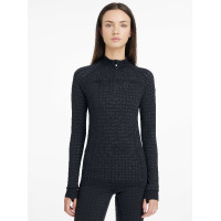 LeMieux Aspen zipcoltrui Houndstooth-motief