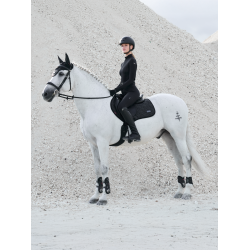 LeMieux Aspen Square Close Contact zadeldekje Houndstooth-motief