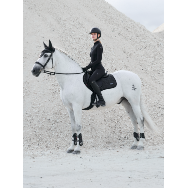 LeMieux Aspen Square Close Contact zadeldekje Houndstooth-motief