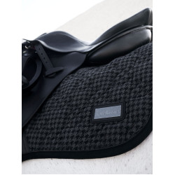 LeMieux Aspen Square Close Contact zadeldekje Houndstooth-motief