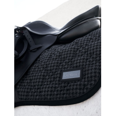 LeMieux Aspen Square Close Contact zadeldekje Houndstooth-motief