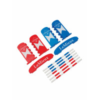 Springwedstrijdset LeMieux Toy Pony Benetton / chili / wit