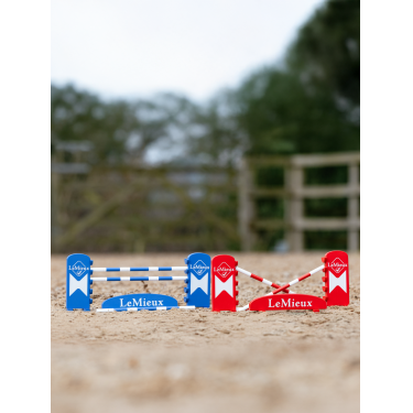 Springwedstrijdset LeMieux Toy Pony Benetton / chili / wit Springwedstrijdset LeMieux Toy Pony Benetton / chili / wit