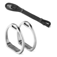 Daslö kindersattel met handgreep Zwart Daslö kindersattel met handgreep Zwart