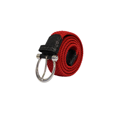 Elastische damesriem Jomala Flags & Cup Rood salsa Elastische damesriem Jomala Flags & Cup Rood salsa