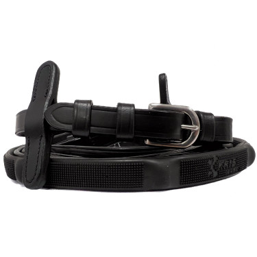 Ergo rubber Canter teugels Zwart Ergo rubber Canter teugels Zwart