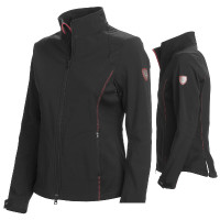 Tattini Aosta softshell jas voor dames Zwart