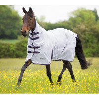 Combinatiedeken tegen vliegen Tempest Original Shires Wit / NF