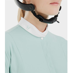 Dameslange mouwen shirt Horse Pilot Aerolight Watergroen Blauw