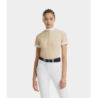 Horse Pilot Aerolight dames korte mouwen shirt Zandkleurig Beige