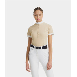 Horse Pilot Aerolight dames korte mouwen shirt Zandkleurig Beige