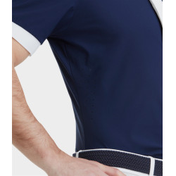 Horse Pilot wedstrijdshirt met korte mouwen voor heren Aerolight Marine Marineblauw Horse Pilot wedstrijdshirt met korte mouwen voor heren Aerolight Marine Marineblauw