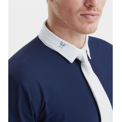 Horse Pilot wedstrijdshirt met korte mouwen voor heren Aerolight Marine Marineblauw Horse Pilot wedstrijdshirt met korte mouwen voor heren Aerolight Marine Marineblauw