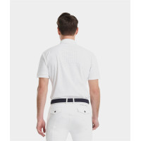 Horse Pilot wedstrijdshirt met korte mouwen voor heren Aerolight Wit Horse Pilot wedstrijdshirt met korte mouwen voor heren Aerolight Wit