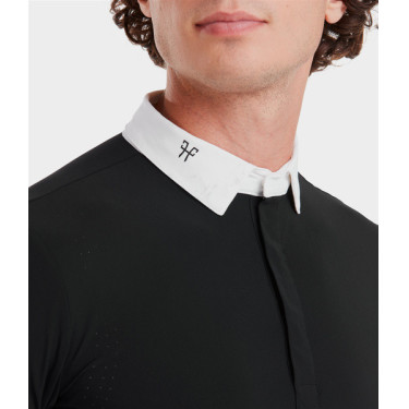 Wedstrijdshirt Horse Pilot korte mouwen Aerolight heren Zwart Wedstrijdshirt Horse Pilot korte mouwen Aerolight heren Zwart