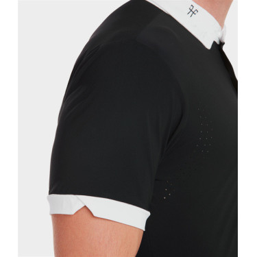 Wedstrijdshirt Horse Pilot korte mouwen Aerolight heren Zwart Wedstrijdshirt Horse Pilot korte mouwen Aerolight heren Zwart