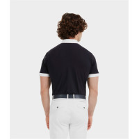 Wedstrijdshirt Horse Pilot korte mouwen Aerolight heren Donkere nacht Zwart