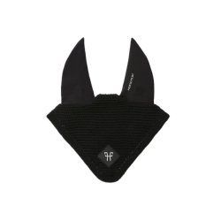 Paarden anti-geluidsoorkap Horse Pilot Zwart