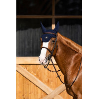 Paarden anti-geluidsoorkap Horse Pilot Donker nacht Marineblauw