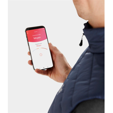 Mouwloze verwarmde paardrijdjas Horse Pilot E-Kelvin voor heren Marine Marineblauw Mouwloze verwarmde paardrijdjas Horse Pilot E-Kelvin voor heren Marine Marineblauw