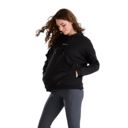 Dames paardrijhoodie Horse Pilot Zwart