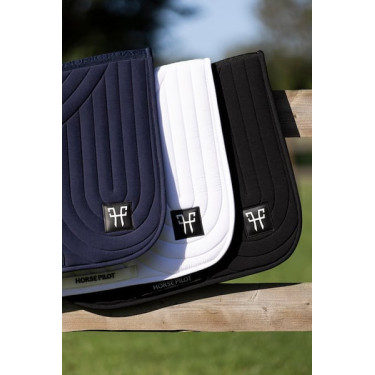 Ergonomische unisex zadeldek Horse Pilot Zwart