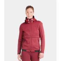 Paardrijdvest met rits Horse Pilot dames Tempest Zwart