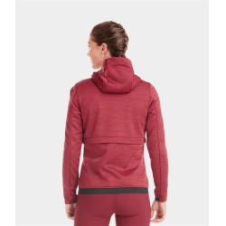 Paardrijdvest met rits Horse Pilot dames Tempest Donkerrood
